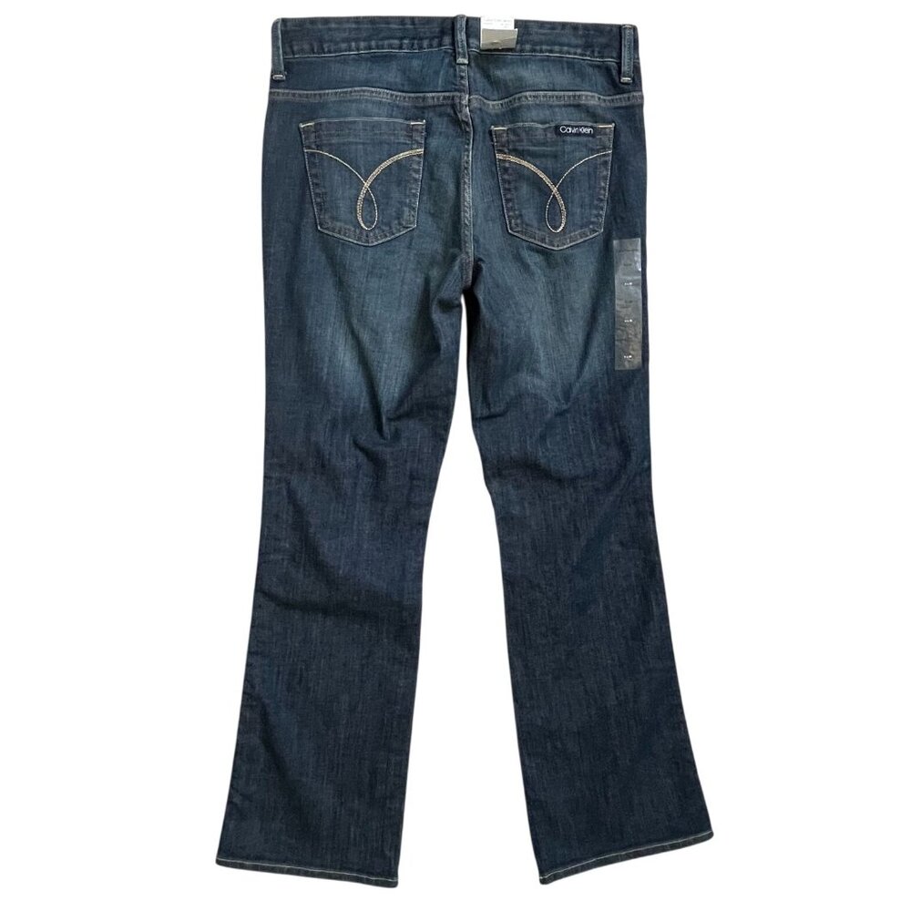 NWT Calvin Klein Ultimate Bootcut Jeans Size 8x32 - Picture 3 of 9